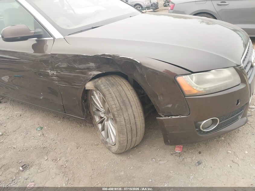 2012 Audi A5 2.0T Premium VIN: WAULFAFH8CN002873 Lot: 45616135