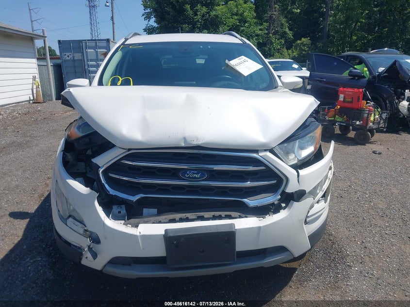 2019 Ford Ecosport Titanium VIN: MAJ6S3KL2KC262994 Lot: 45616142