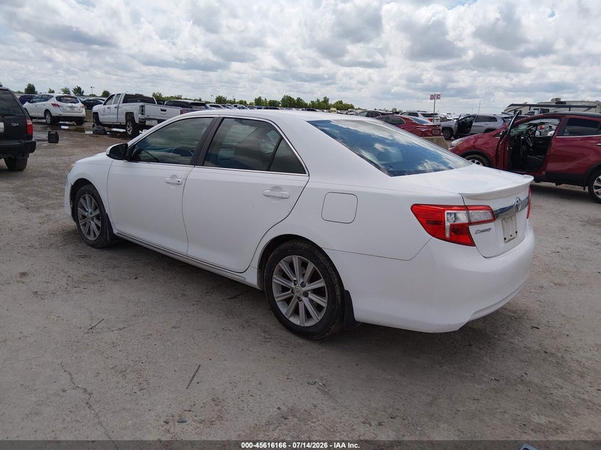 2012 TOYOTA CAMRY auction photo 3