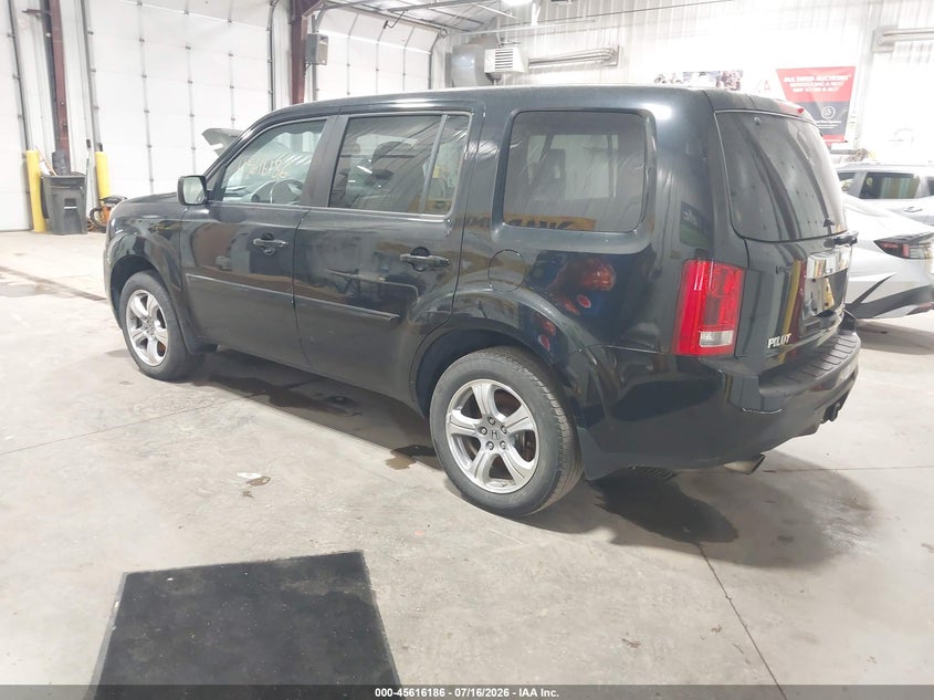Vin: 5fnyf4h52eb037889, lot: 46114636, honda pilot ex-l 20143