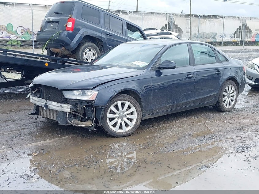 Vin: waubfafl4en004686, lot: 46114652, audi a4 2.0t premium 20142