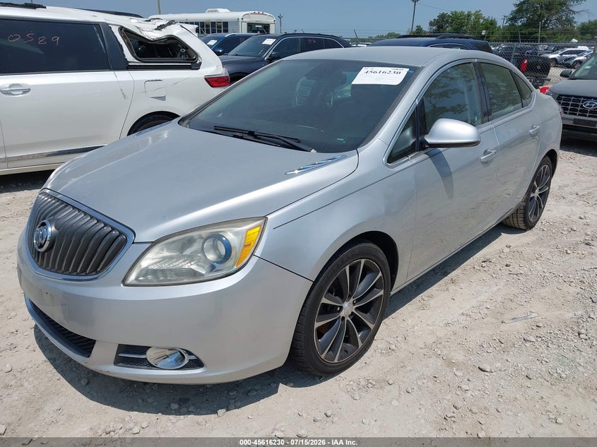 Vin: 1g4pw5sk8g4141695, lot: 46114680, buick verano sport touring group 20162