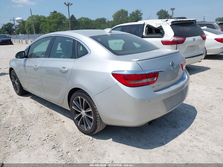 Vin: 1g4pw5sk8g4141695, lot: 46114680, buick verano sport touring group 20163
