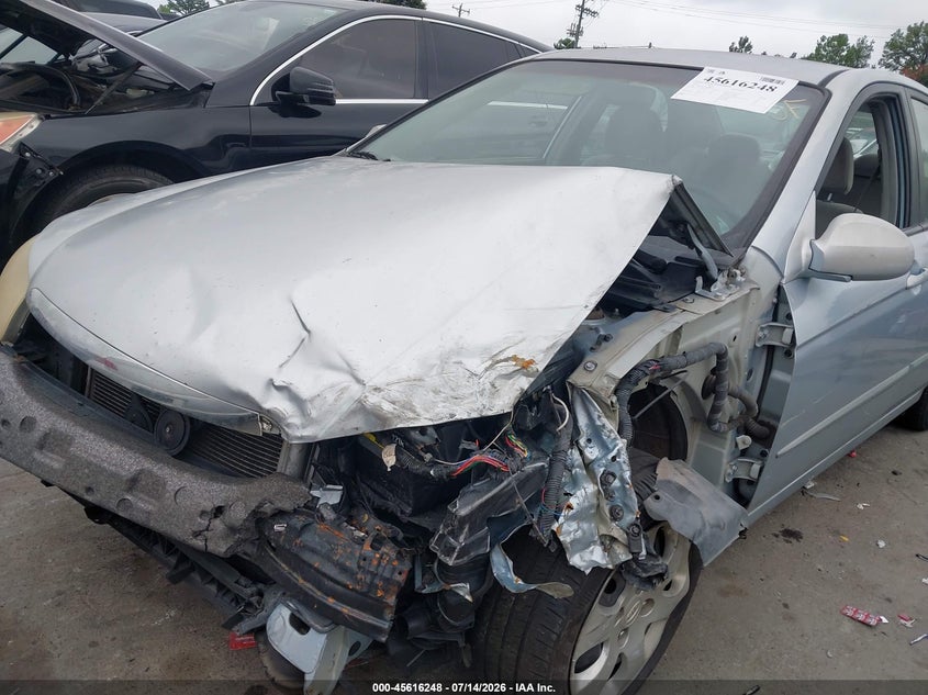 2007 Kia Spectra Ex VIN: KNAFE122575486220 Lot: 45616248