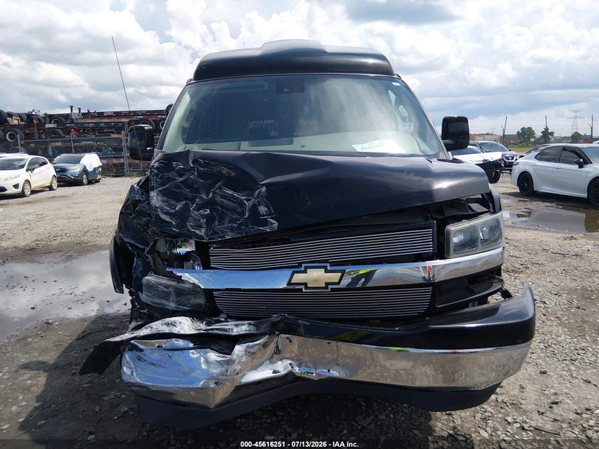 2021 Chevrolet Express Passenger Rwd 2500 Regular Wheelbase Ls VIN: 1GAWGEF78M1310400 Lot: 45616251