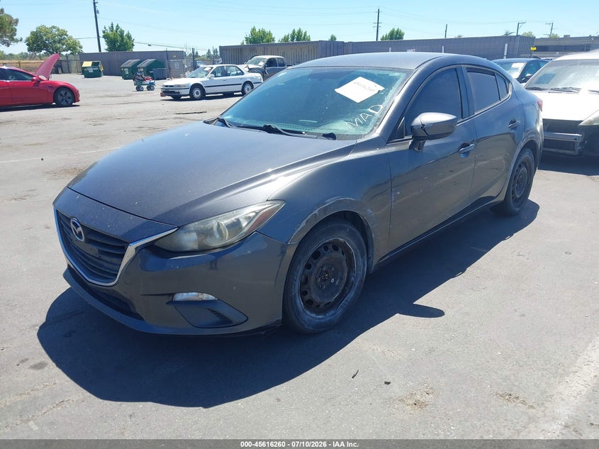 Vin: jm1bm1u70e1180625, lot: 46114710, mazda mazda3 i sport 20142