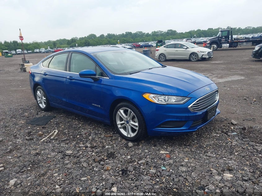 2018 FORD FUSION HYBRID auction photo 1