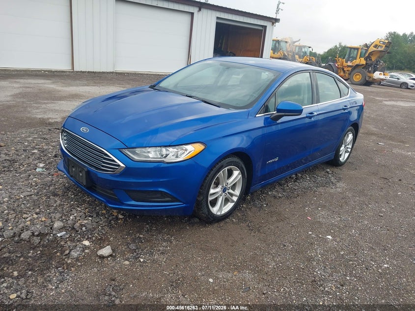 2018 FORD FUSION HYBRID auction photo 2