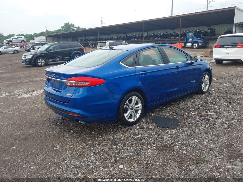 2018 FORD FUSION HYBRID auction photo 4