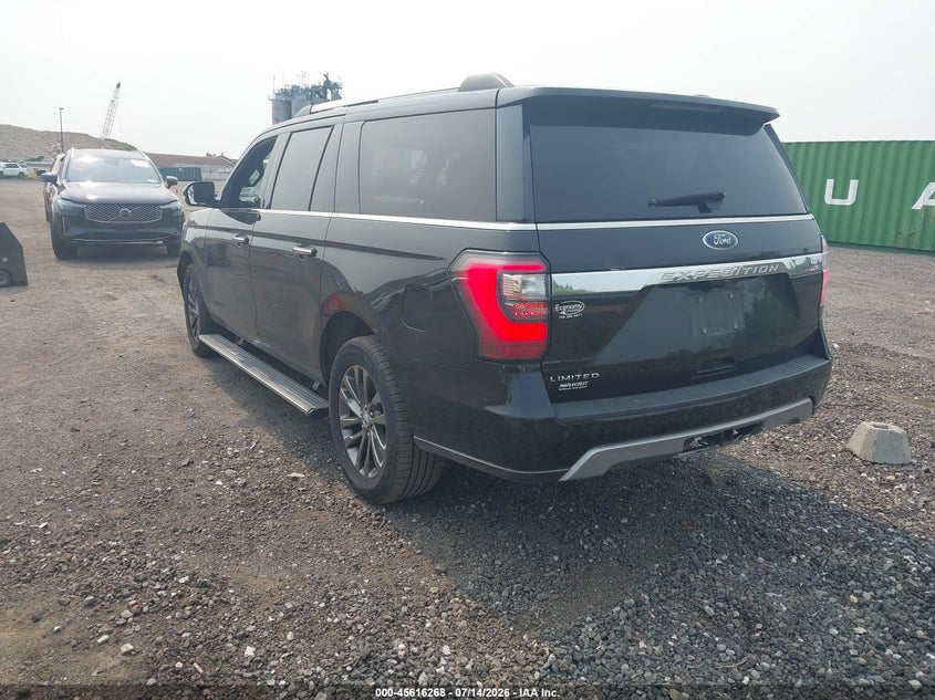 Vin: 1fmjk2at8kea00140, lot: 46114718, ford expedition max limited 20193