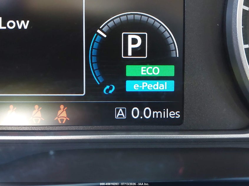 2022 Nissan Leaf S Plus 62 Kwh VIN: 1N4BZ1BVXNC551030 Lot: 45616283