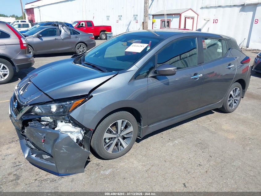 Vin: 1n4bz1bvxnc551030, lot: 46114733, nissan leaf s plus 62 kwh 20222