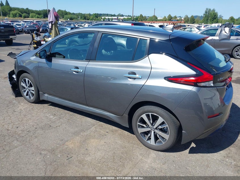 Vin: 1n4bz1bvxnc551030, lot: 46114733, nissan leaf s plus 62 kwh 20223