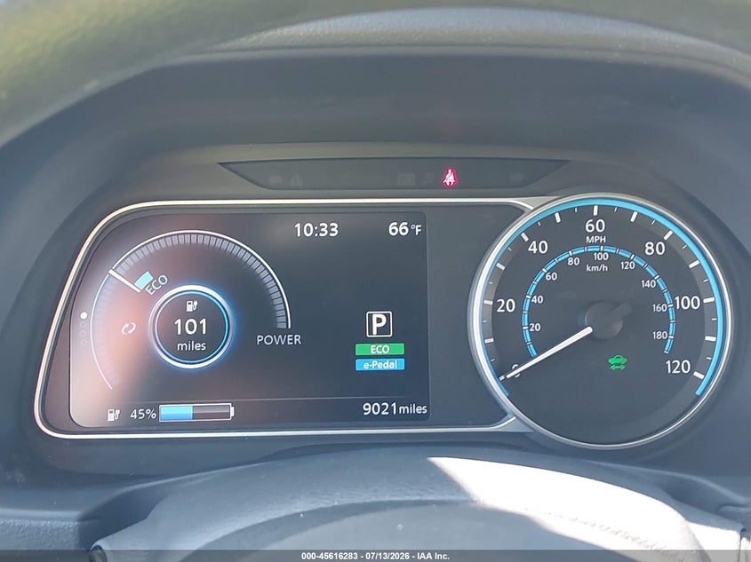 2022 Nissan Leaf S Plus 62 Kwh VIN: 1N4BZ1BVXNC551030 Lot: 45616283