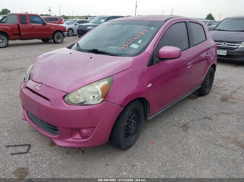 2015 MITSUBISHI MIRAGE auction photo 2