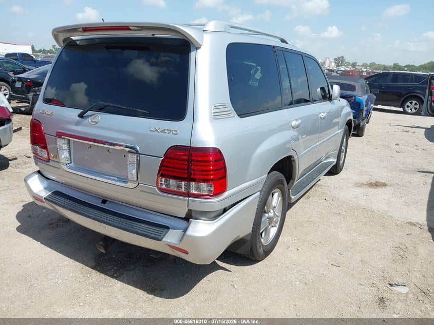 2007 LEXUS LX 470 auction photo 4