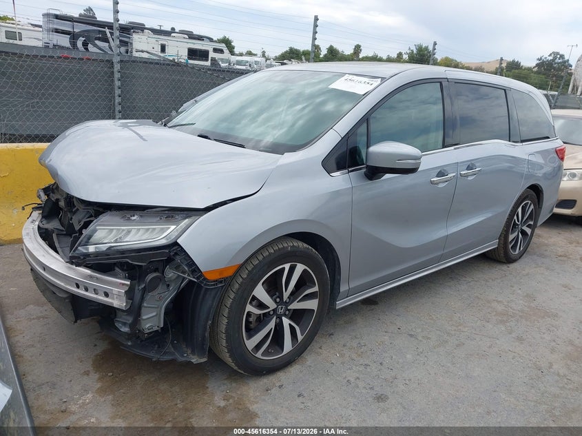 2018 Honda Odyssey Elite 5FNRL6H94JB009372 photo 1