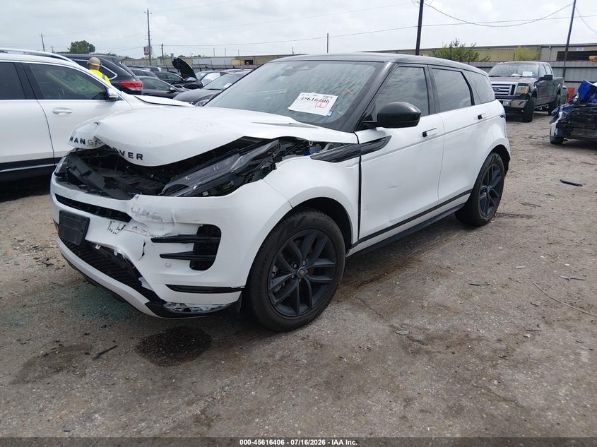 Vin: salzl2fx8rh243318, lot: 46114856, land rover range rover evoque dynamic se 20242