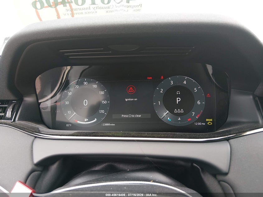 2024 Land Rover Range Rover Evoque Dynamic Se VIN: SALZL2FX8RH243318 Lot: 45616406