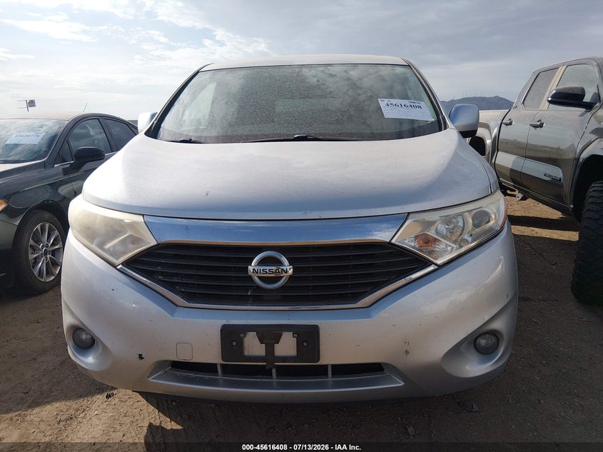 2015 Nissan Quest Platinum/S/Sl/Sv VIN: JN8AE2KP6F9126710 Lot: 45616408