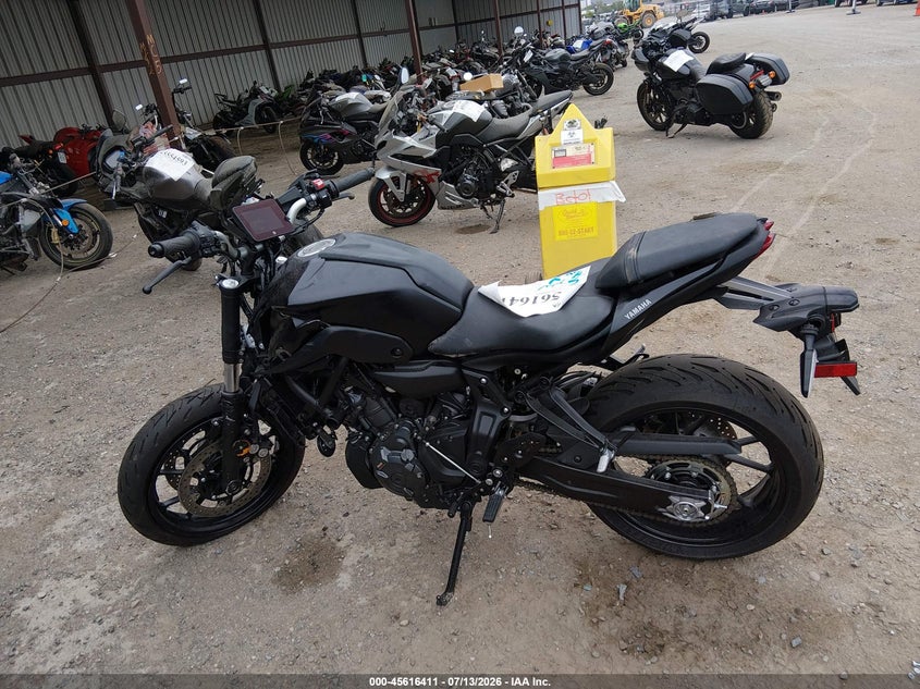 2024 Yamaha Mt07 C VIN: JYARM32Y6RA002094 Lot: 45616411
