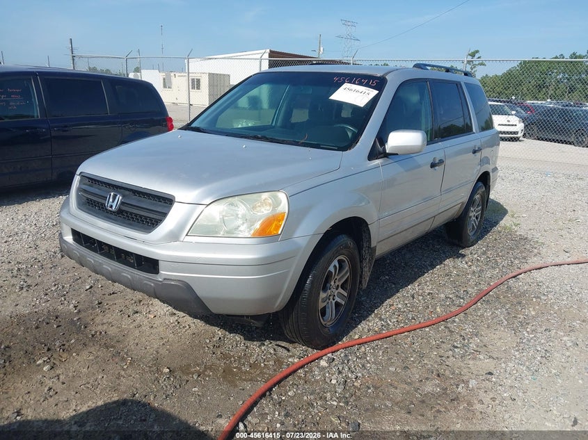 2005 Honda Pilot, Normal Wear & Tear, IAAI, VIN 5FNYF18435B030987 — photo 2