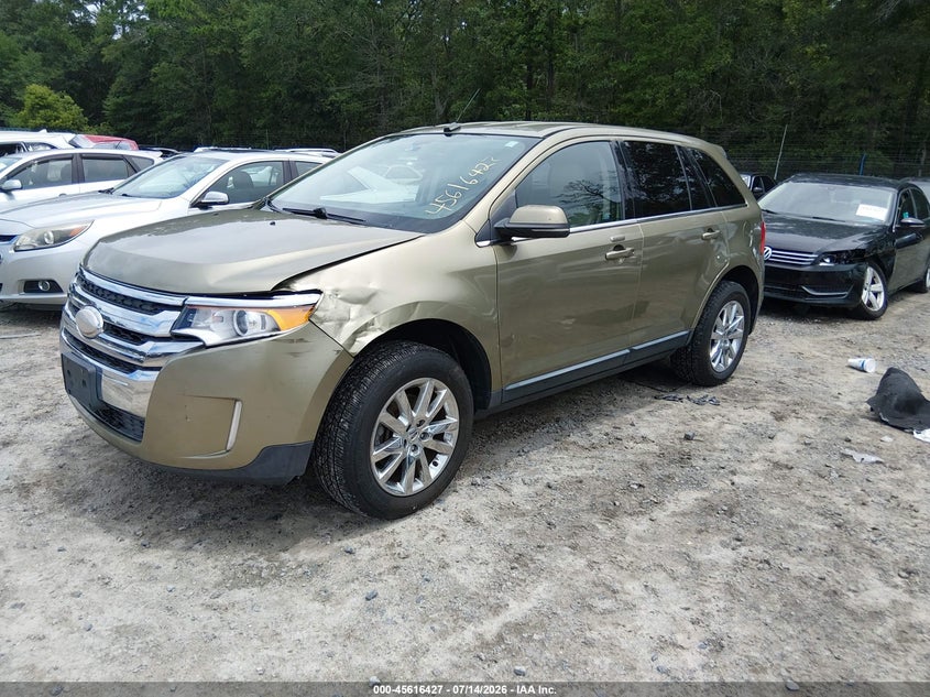 Vin: 2fmdk4kcxcba33001, lot: 46114877, ford edge limited 20122