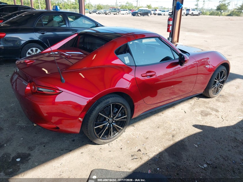 Vin: jm1ndam76r0605869, lot: 46114884, mazda mx-5 miata rf grand touring 20244