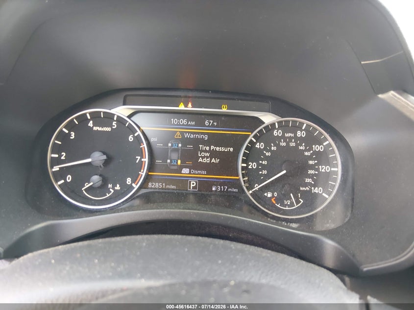 2020 NISSAN ALTIMA auction photo 7