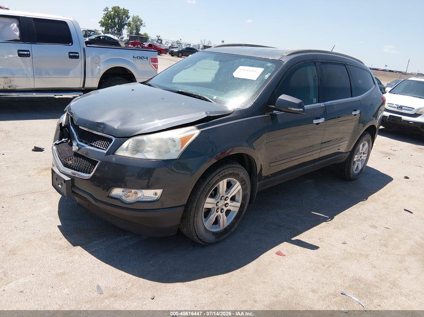 Vin: 1gnkrged8bj175538, lot: 46114897, chevrolet traverse lt w/1lt 20112