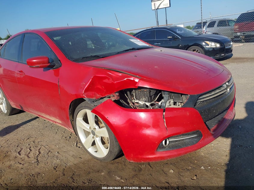 2013 Dodge Dart Gt VIN: 1C3CDFCB2DD341792 Lot: 45616448
