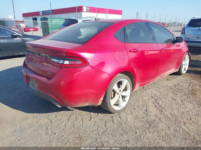 Vin: 1c3cdfcb2dd341792, lot: 46114898, dodge dart gt 20134
