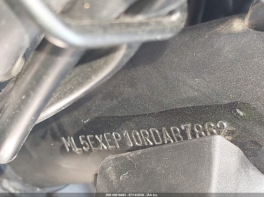 2024 Kawasaki Ex650 P VIN: ML5EXEP10RDAB7862 Lot: 45616463