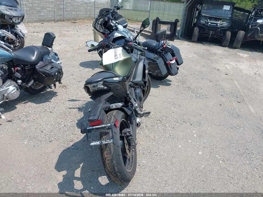 2024 Kawasaki Ex650 P VIN: ML5EXEP10RDAB7862 Lot: 45616463