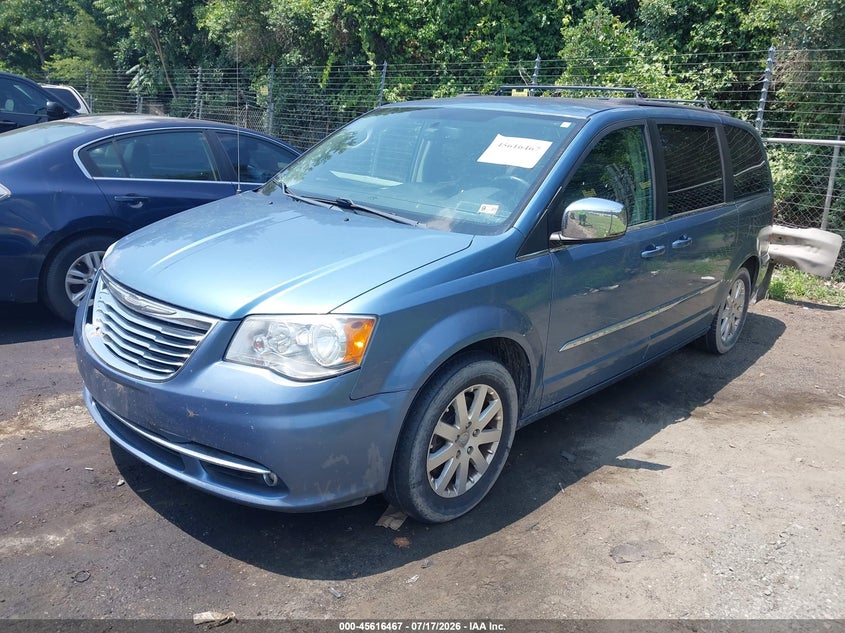 Vin: 2c4rc1cg5cr169308, lot: 46114918, chrysler town & country touring-l 20122