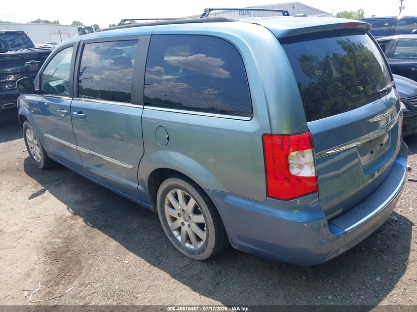 Vin: 2c4rc1cg5cr169308, lot: 46114918, chrysler town & country touring-l 20123