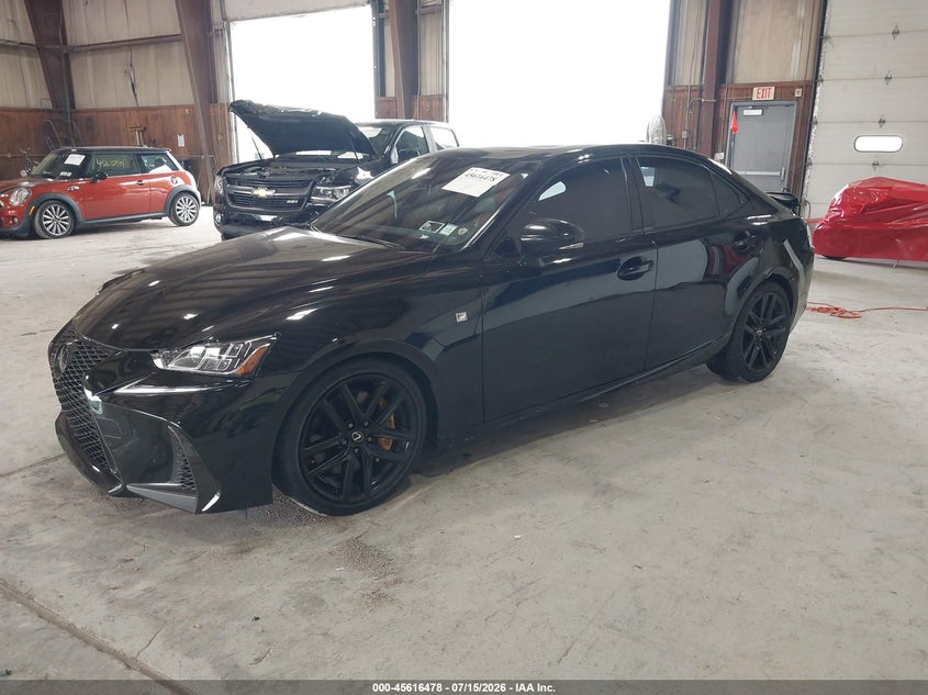 Vin: jthcz1d20k5016675, lot: 46114928, lexus is 350 20192