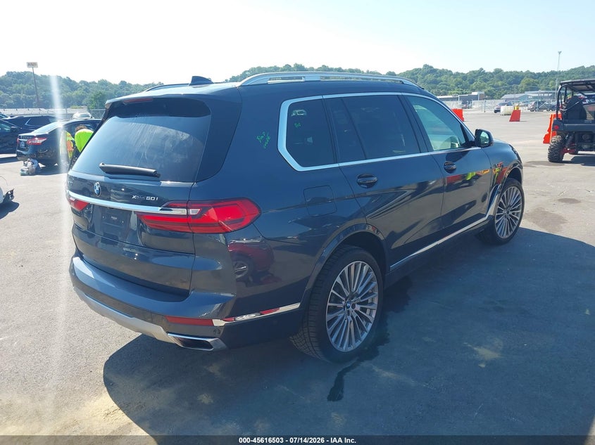 Vin: 5uxcx4c53klb39761, lot: 46114953, bmw x7 xdrive50i 20194