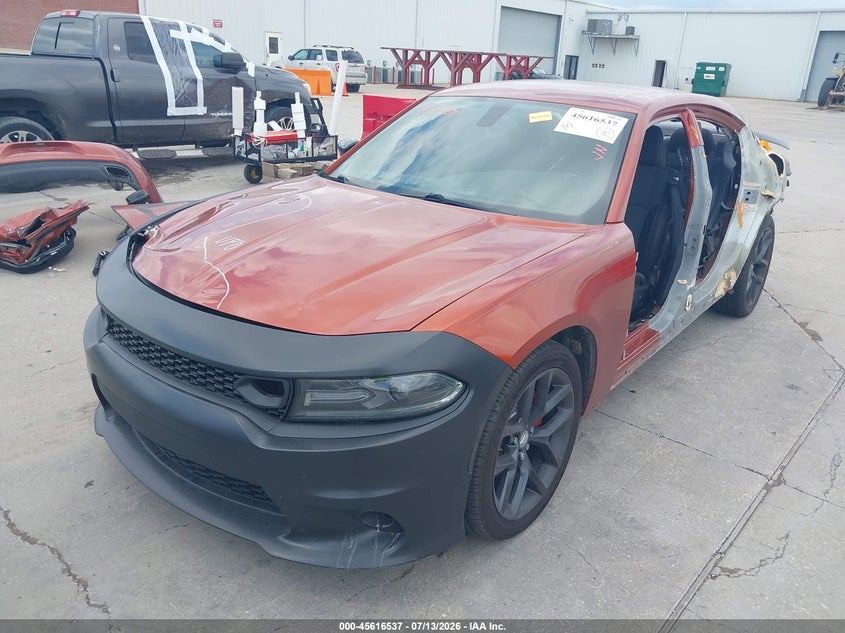 2021 Dodge Charger, Left & Right Side, IAAI, VIN 2C3CDXBG8MH540528 — photo 2