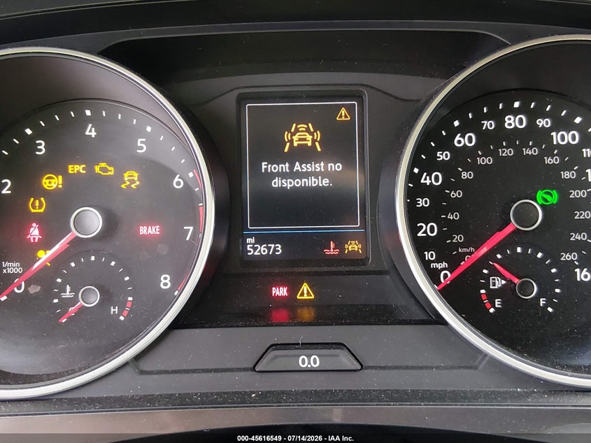 2019 VOLKSWAGEN TIGUAN auction photo 7