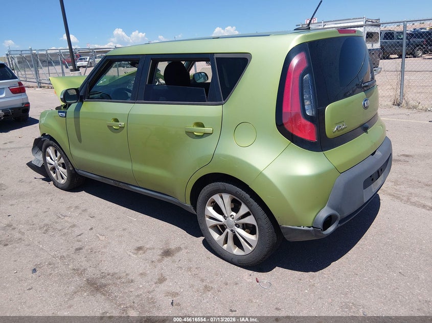 2014 KIA SOUL HATCHBACK 2.0L I-4 DI, DOHC, VVT, 164HP