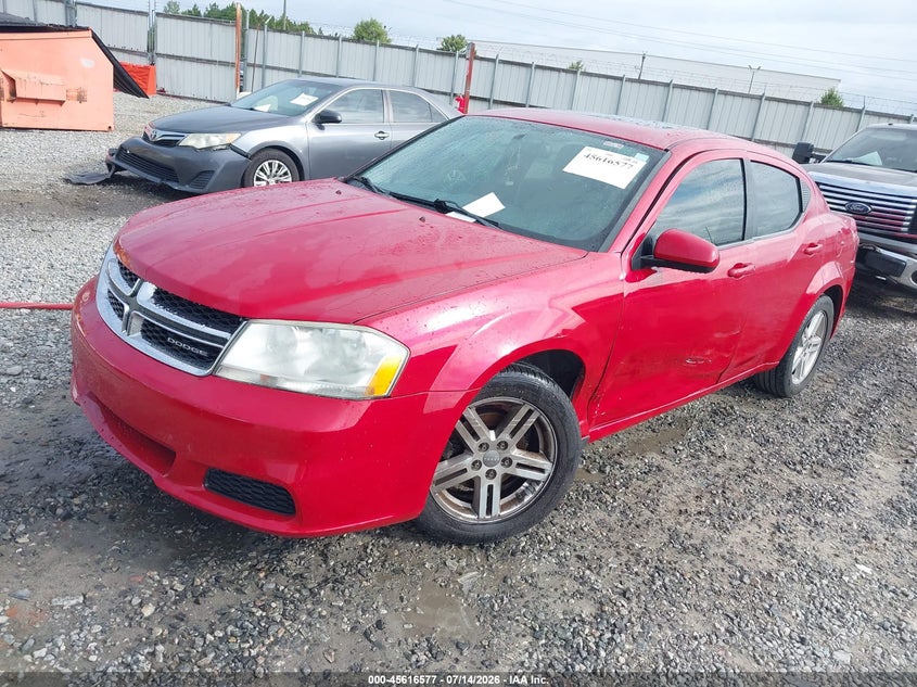 Vin: 1b3bd1fb6bn536888, lot: 46115027, dodge avenger mainstreet 20112