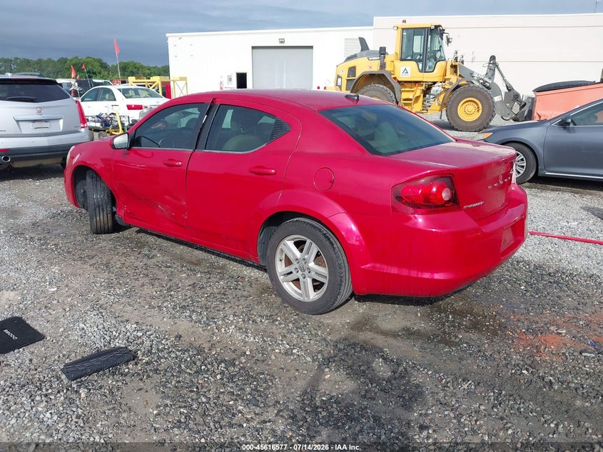 Vin: 1b3bd1fb6bn536888, lot: 46115027, dodge avenger mainstreet 20113