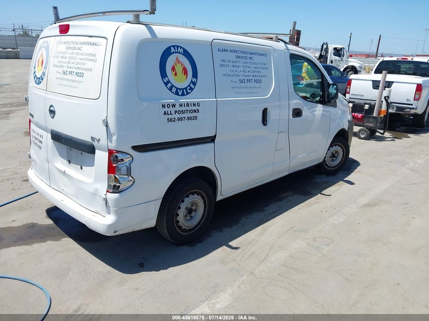 2013 Nissan Nv200 Sv VIN: 3N6CM0KN4DK690616 Lot: 45616578