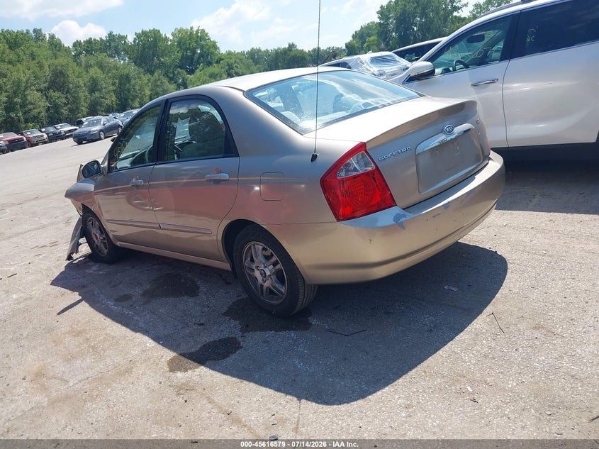 2005 Kia Spectra Ex/Lx/Sx VIN: KNAFE122455179487 Lot: 45616579