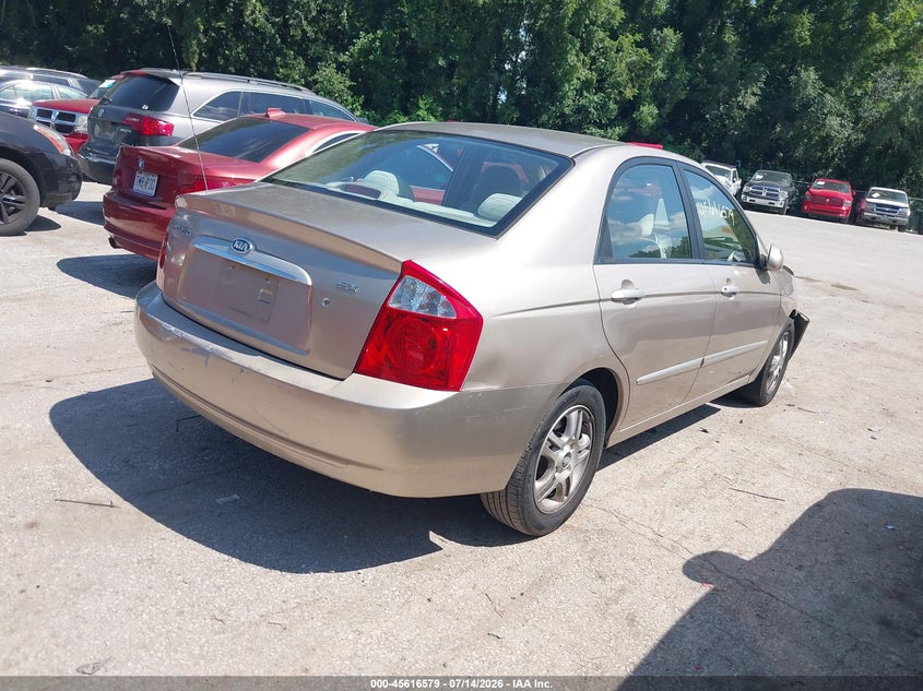 2005 Kia Spectra Ex/Lx/Sx VIN: KNAFE122455179487 Lot: 45616579