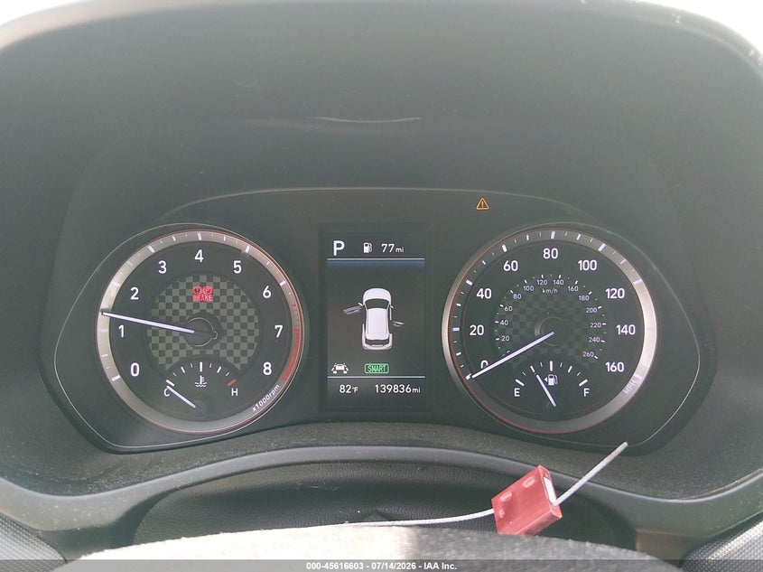2019 Hyundai Veloster 2.0 Premium VIN: KMHTG6AF0KU013398 Lot: 45616603