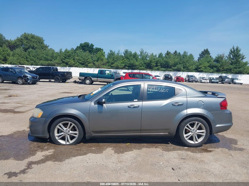 2013 Dodge Avenger Sxt VIN: 1C3CDZCB1DN502225 Lot: 45616605
