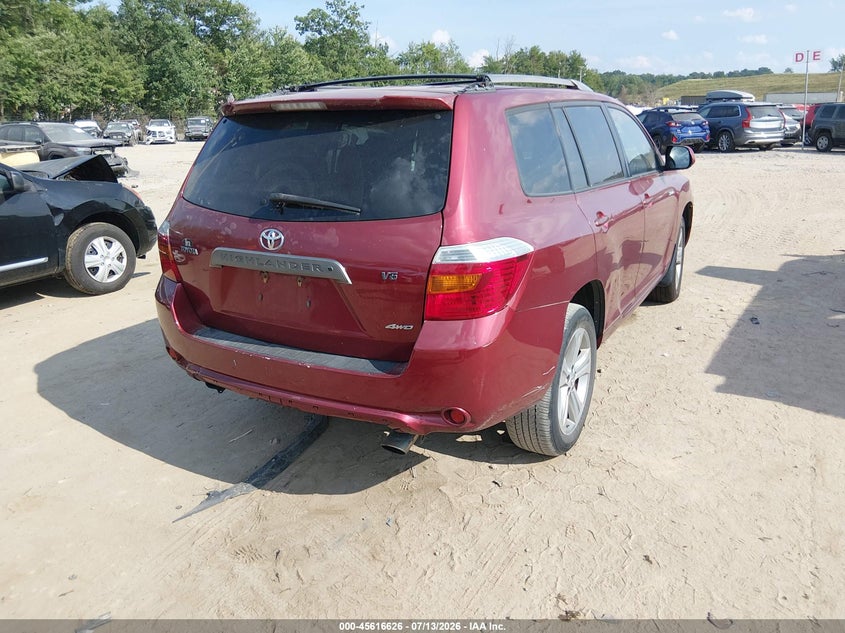 2008 TOYOTA HIGHLANDER auction photo 4