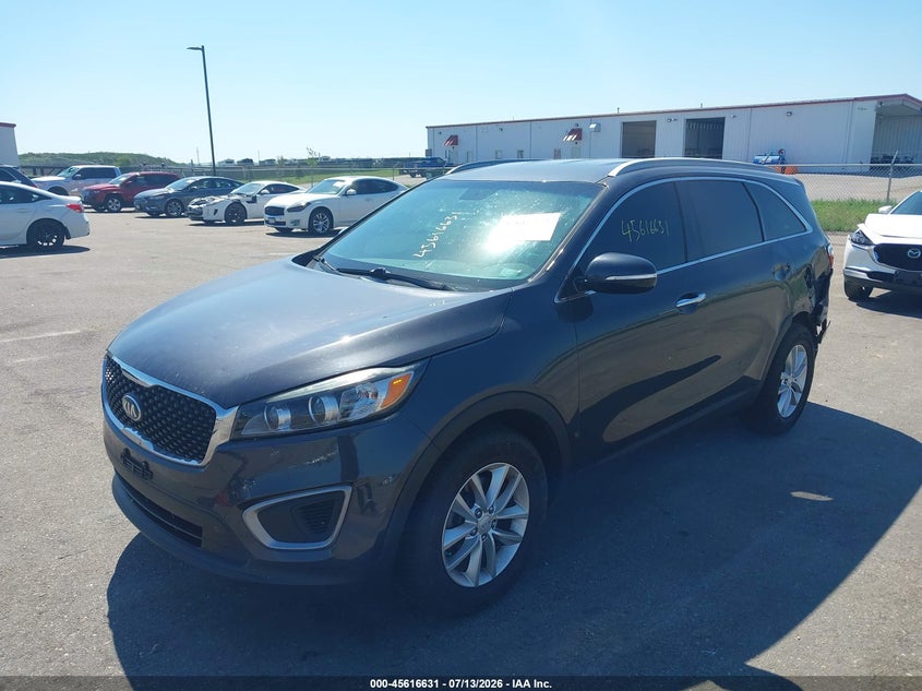 2016 Kia Sorento, Rear, IAAI, VIN 5XYPGDA36GG022471 — photo 2